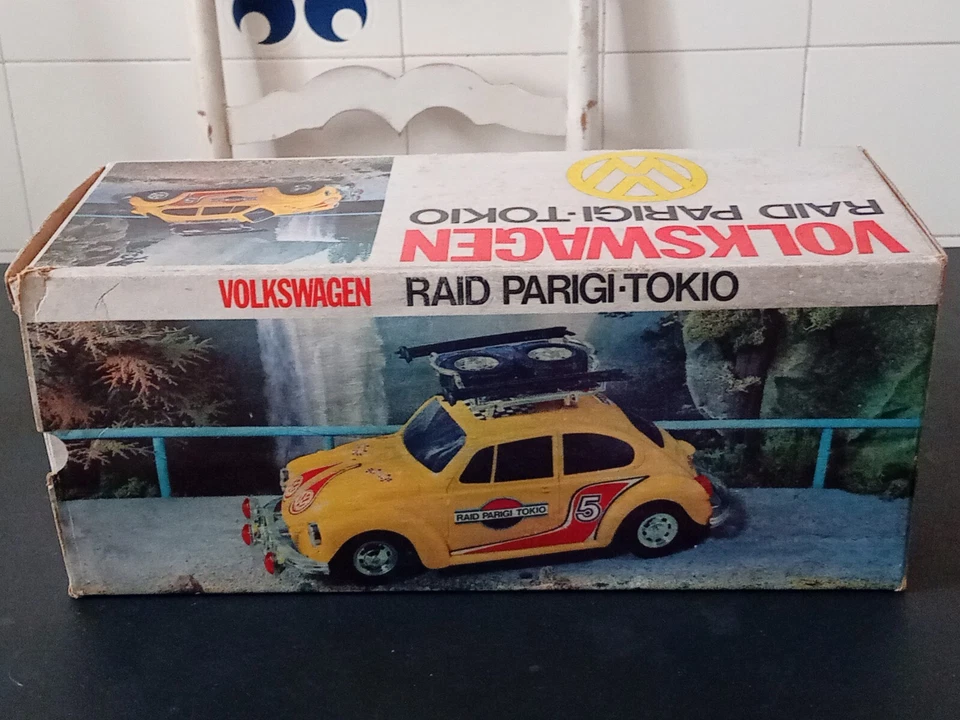 REEL 1:12, Volkswagen Raid Parigi-Tokyo. Modello Filoguidato. Non Funzionante. - Immagine 4 di 4