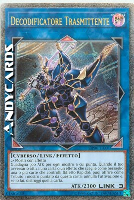YUGIOH ANDYCARDS Ultimate OP06 IT001 SENDER DECODER (Decode Talker)