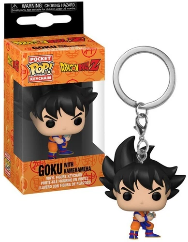 Funko Pocket Pop! Keychain Dragonball Z DBZ Goku Kamehameha Figure