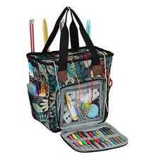 Tragbare Speicher   Tasche Stricken H&auml;keln Werkzeug Tote Organizer Halter