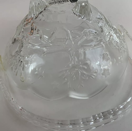 MIKASA, Stille Nacht, Korb mit Glasfuß und Griff.  8-1/4", aus Deutschland.  NEU. - Bild 10 von 12