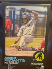 2022 Topps Heritage Minors Black #133 Jordan McCants 50/50 - FCL Marlins