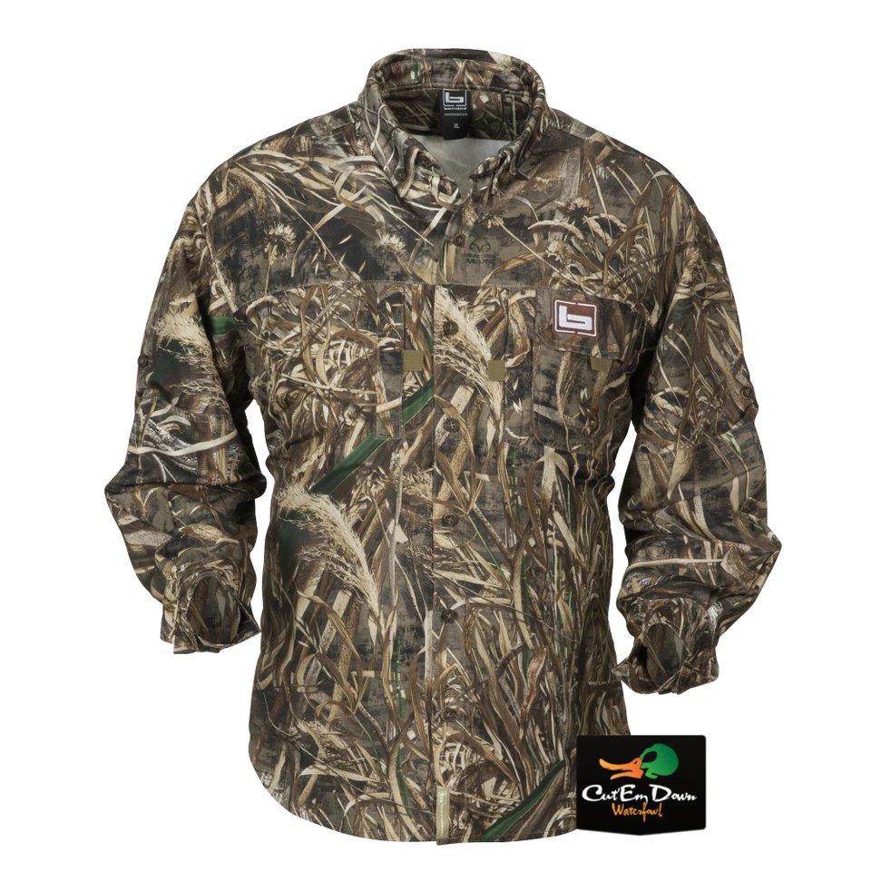 NEW BANDED GEAR MID WEIGHT HUNTING SHIRT REALTREE MAX-5 CAMO MEDIUM - Image 2 of 2
