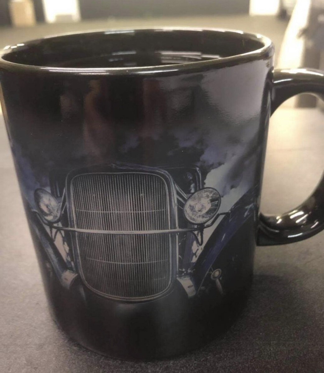 Snap-on Coffee mugs (4) color changing hot rods | eBay