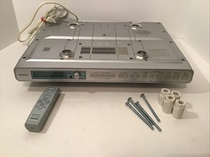 Sony ICF-CD553RM Kitchen Under Cabinet AM FM Radio CD Player Stereo