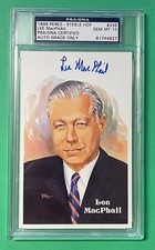 LEE MACPHAIL AUTO AUTOGRAPH 1999 PEREZ STEELE PSA/DNA 10 GEM MINT