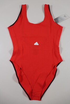 ADIDAS SPORTSWEAR NEU RIB BDY LOGO RIBBED COTTON BODYSUIT TOP HG4374 - DAMEN S