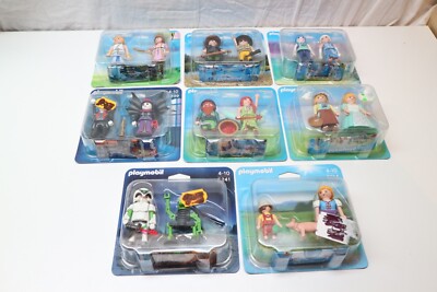 playmobil blister mix x8 promotion use 6842 6843 5514 5241 5239 9217 4128 9447