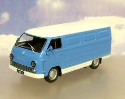 DIECAST TEILARBEIT 1/43 SOVIET ERAZ 762V LIEFERWAGEN BLAU & WEISS RUSSLAND 1979