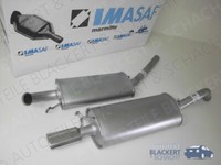 Imasaf Auspuffset Ab Kat FüR Audi A6+Avant 2.3 (C4) 1990-1995|Mitteltopf+Endtopf