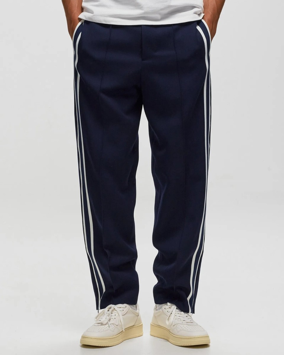 AMI Alexandre Mattiussi ネイビー ウールチェスターコート Men's AMI