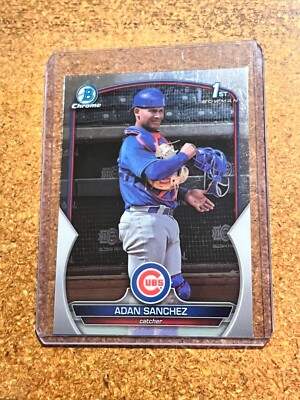 2023 Bowman Chrome Baseball Bowmans 1st Card # BCP-219 Adan Sanchez