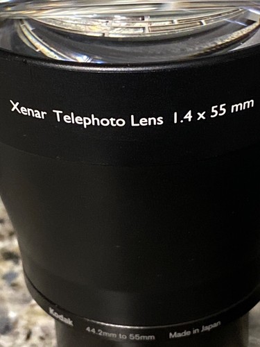 Made in Japan Kodak Schneider 1.4 x 55mm Xenar Telephoto Lens - Picture 2 of 7