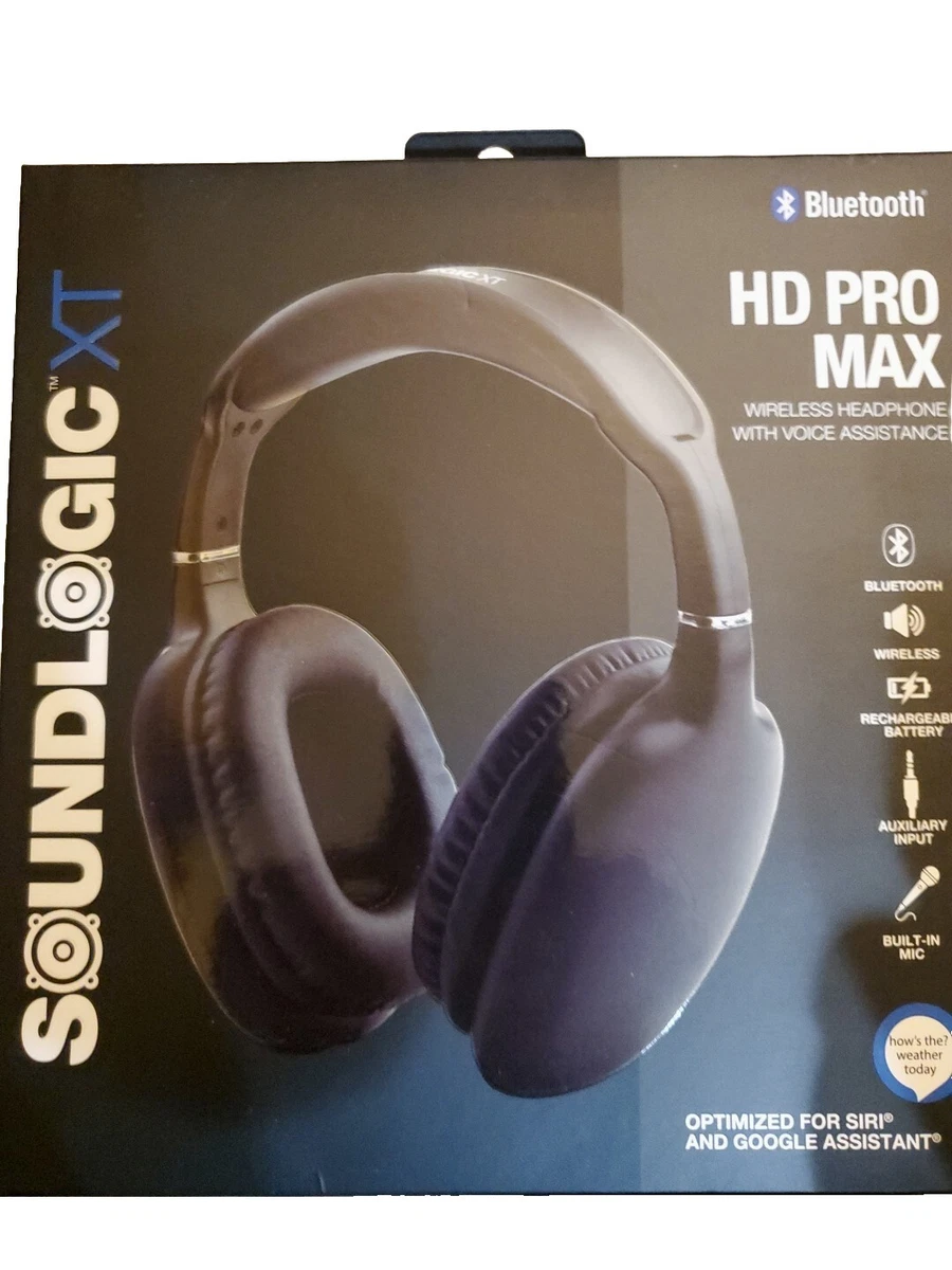 Soundlogic voice assistant wireless stereo hotsell headphone bluetooth headset with mic