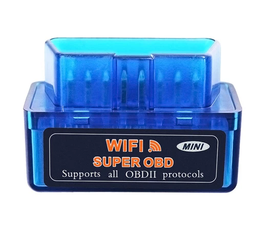 WIFI Wireless OBD2 Auto Scanner Trouble Code Reader Car Diagnostic Tool Blue