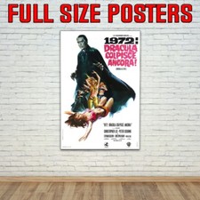 Dracula AD 1972 Repro Movie Poster