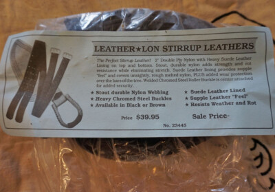 Abetta Stirrup Leathers by Action - Brown
