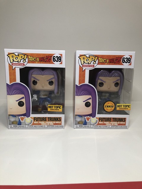Funko Pop! Hot Topic Future Trunks Common & Chase Bundle Please Read Description | eBay