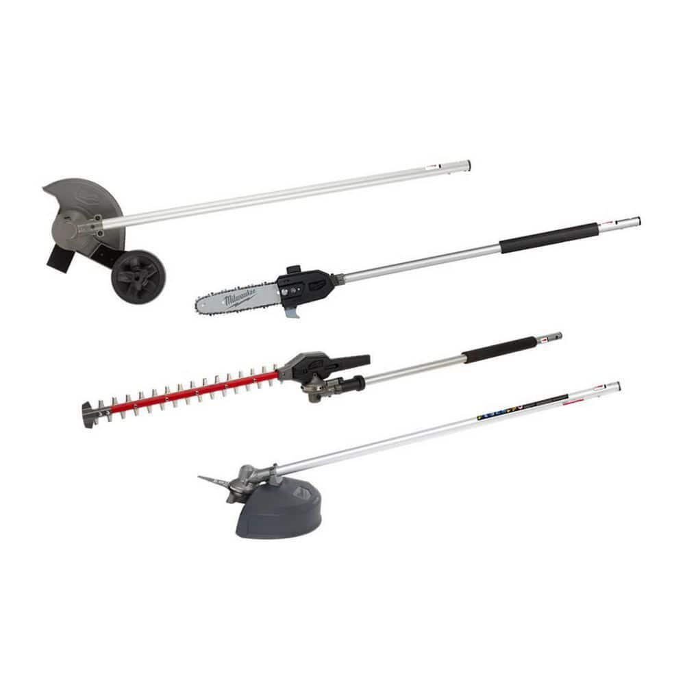 Milwaukee Hedge Trimmer Attachment 60.50"D Pole Saw, Edger,Brush Cutter