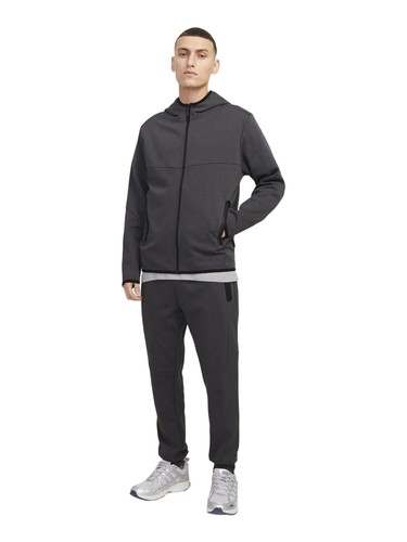 JACK&JONES Hombre Sudadera Jcofusion Sudadera Cremallera Capucha Regular Ajuste - Imagen 3 de 16