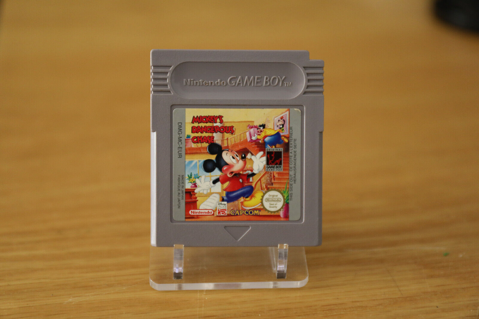 Mickey’s dangerous chase (version EUR) sur Nintendo Game Boy 100% authentic