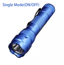 Blue Ultra Fire WF-502B 10W 6500K  LED Single Mode 1000 Lumens Flashlight