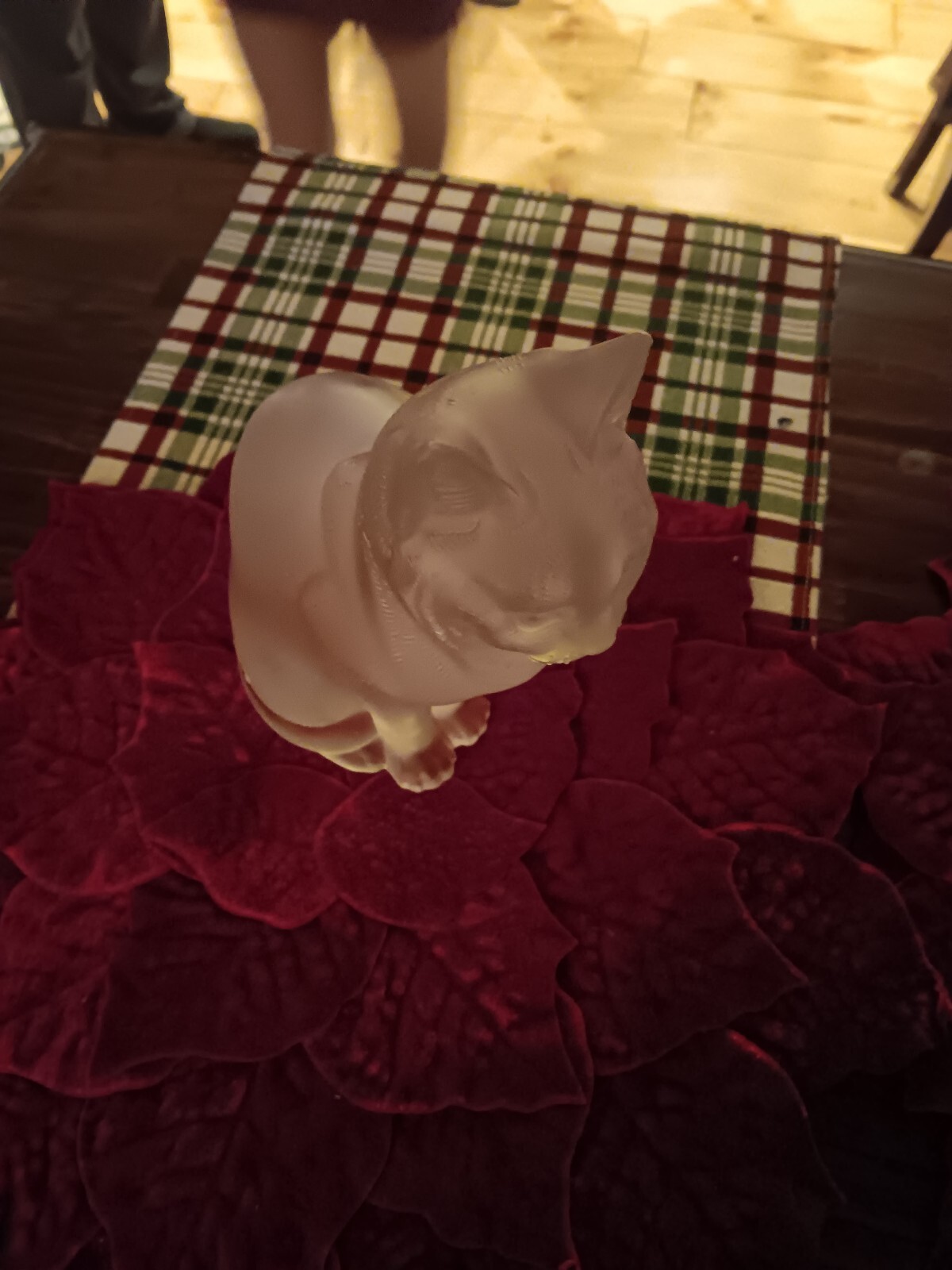 CRYSTAL LALIQUE CAT vintage eBay