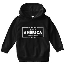 Save America Trump 2024 - President Donald Republican Toddler/Youth Hoodie