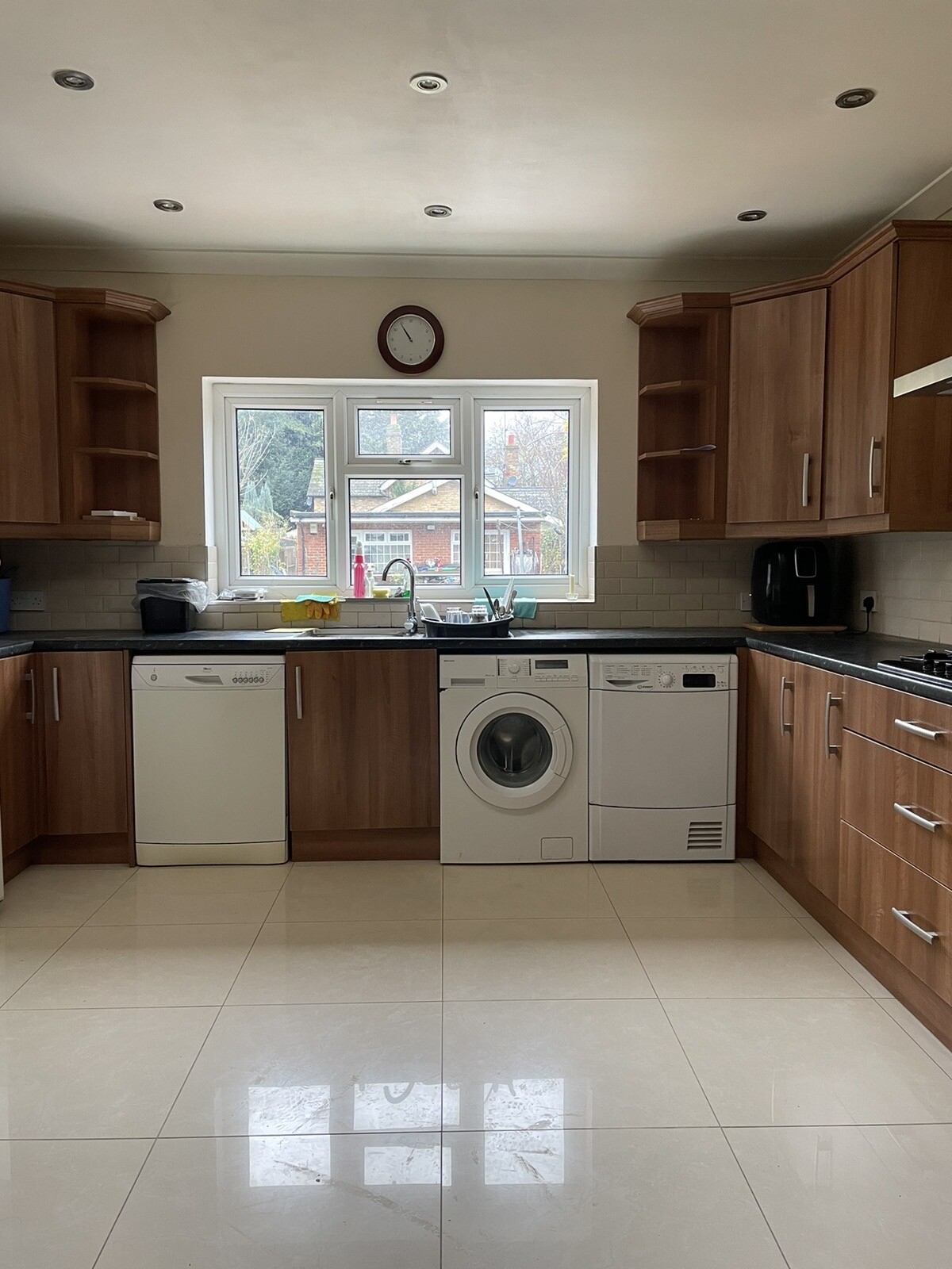 Kitchen Wall Units Used Wood Effect eBay