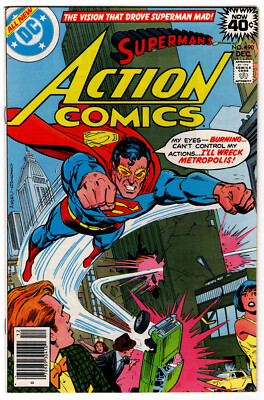 Action Comics Vol 1 No 490 Dec 1978 (VFN/NM) (9.0) DC Comics, Bronze Age