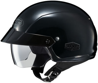 HJC IS-Cruiser Half Helmet with HJ-V4 SunShield Visor Lightweight, DOT Approved