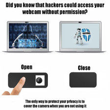 3 PC WebCam Cover Slide Camera Privacy Security Protect For Phone Laptop Table