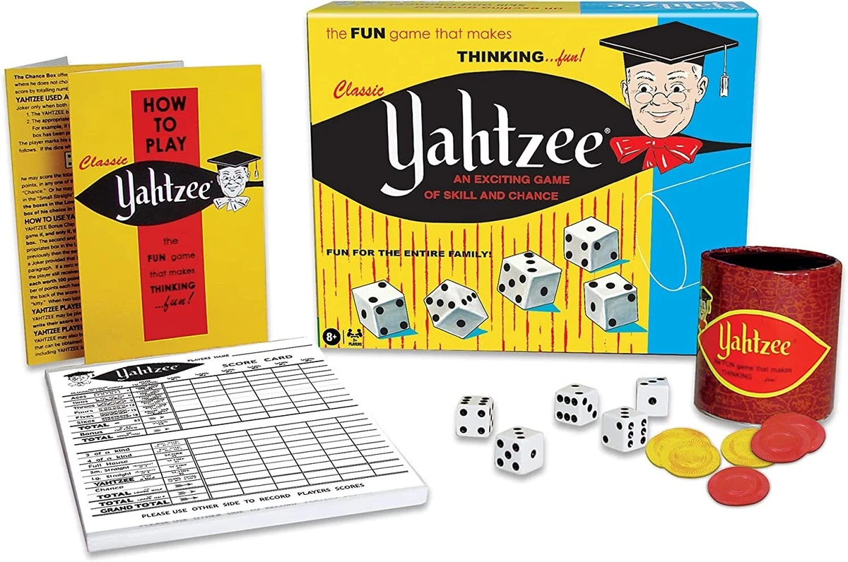 Yahtzee Board and Traditional Games for sale - eBay