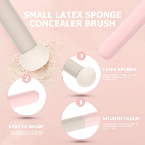 3PCS Face Powder Puff Foundation Blending Sponge Foundation Makeup Sponge - Bild 4 von 12