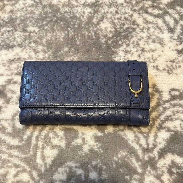 Gucci Long Belted Buckle Wallet