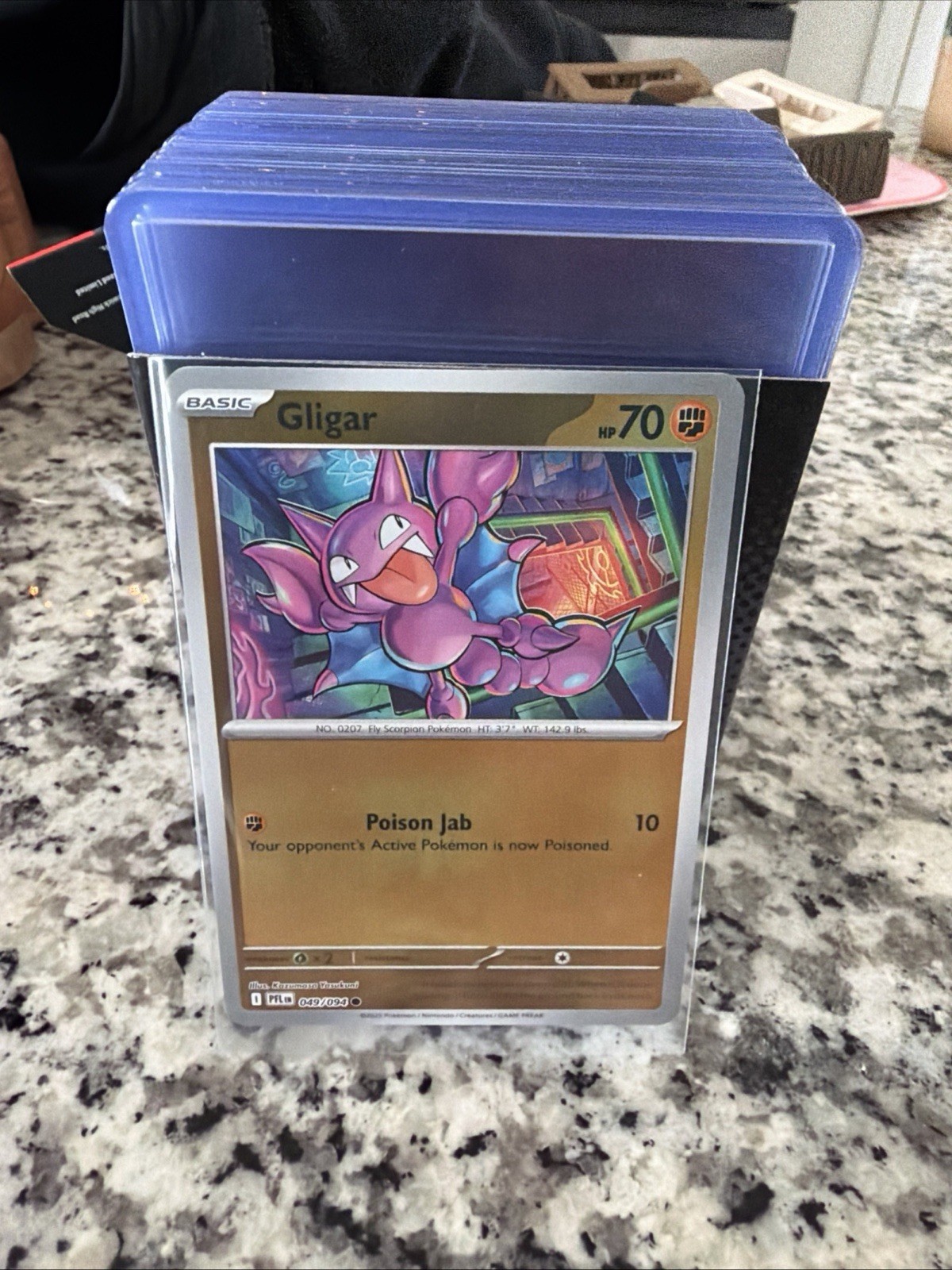 Gligar 049/094 - Reverse Holo - Pokémon TCG: Phantasmal Flames