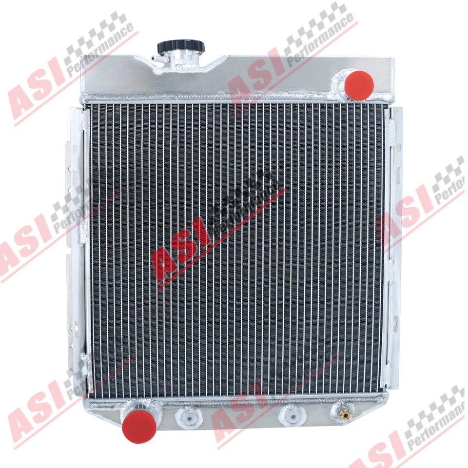 ASI 4Row Aluminum Radiator For 1965~66 Ford Mustang 1960-65 Falcon Mercury Comet Foto 4 de 4