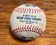 White Sox vs Giants Game Used Baseball 7/3/2022 Lucas Giolito to Donovan Walton