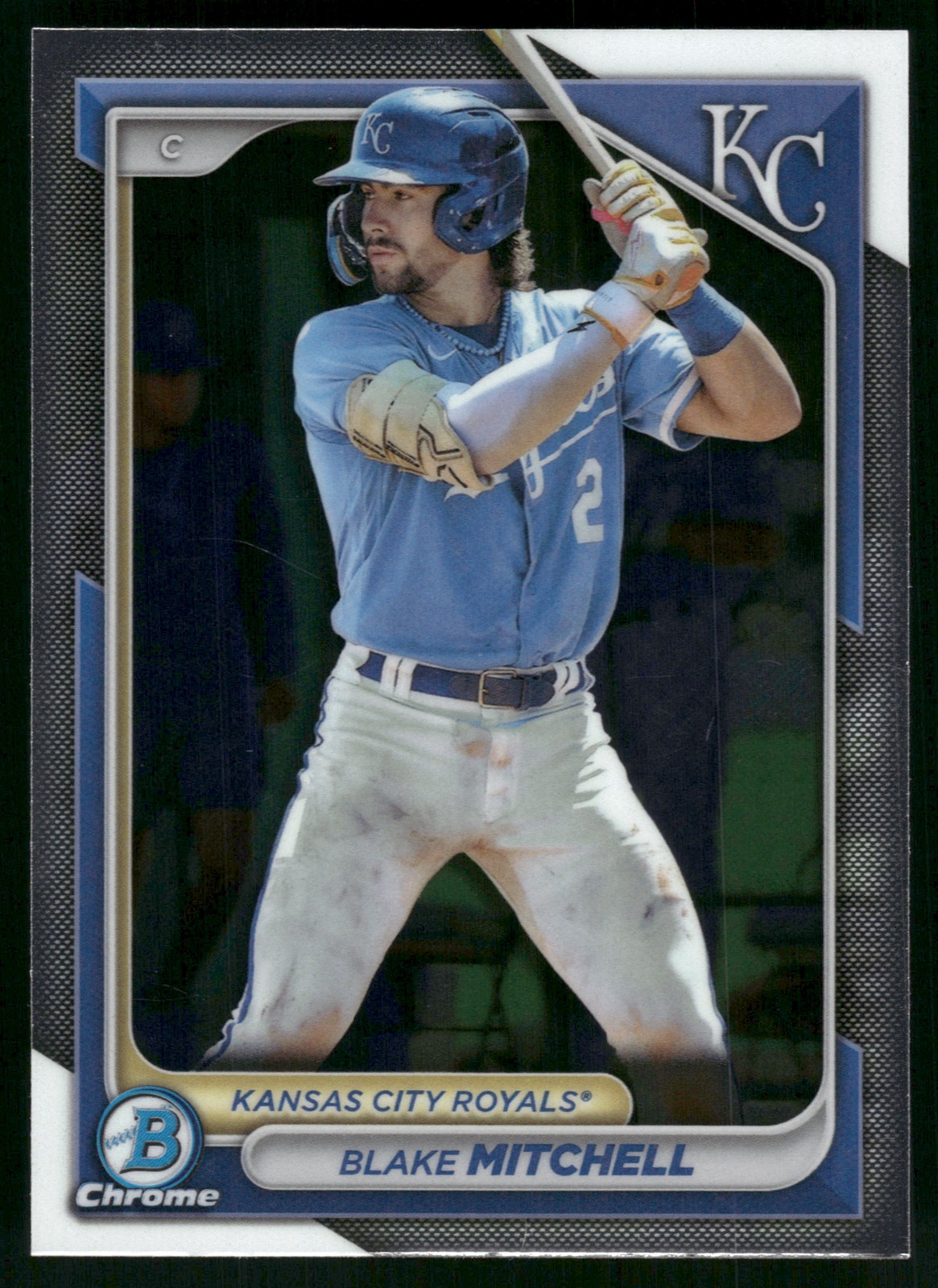 2024 Bowman #BCP-117 Blake Mitchell Chrome Prospects