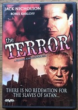 The Terror: Francis Ford Coppola DVD 1963 - Color Jack Nicholson/Boris Karloff