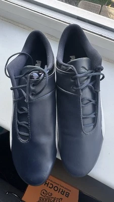 UK 8 Puma BMW MotorSports Future Cat Navy Blue Mens Unisex Trainers - Image 1 of 4