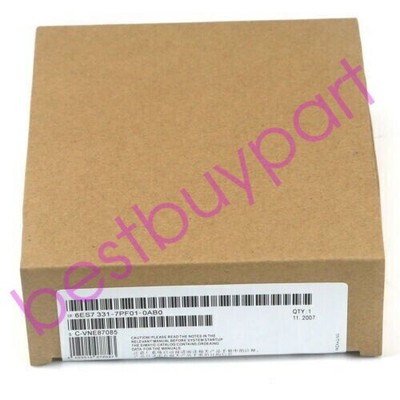 6ES7 331-7PF01-0AB0 NEW SIEMENS 6ES7331-7PF01-0AB0 S7-300 Analog Input Module