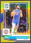 2022 Donruss Optic Basketball Gold Marvin Bagley III #103
