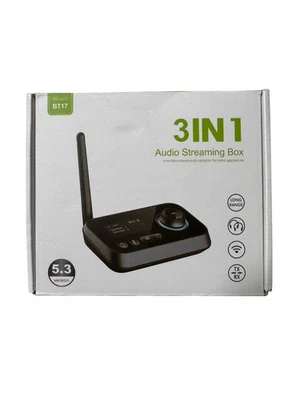 MARKE AINOSTONE Ainostone 3-in-1 Bluetooth 5.3 Sender Empfänger für 2 Kopfhörer Bluetooth Audio