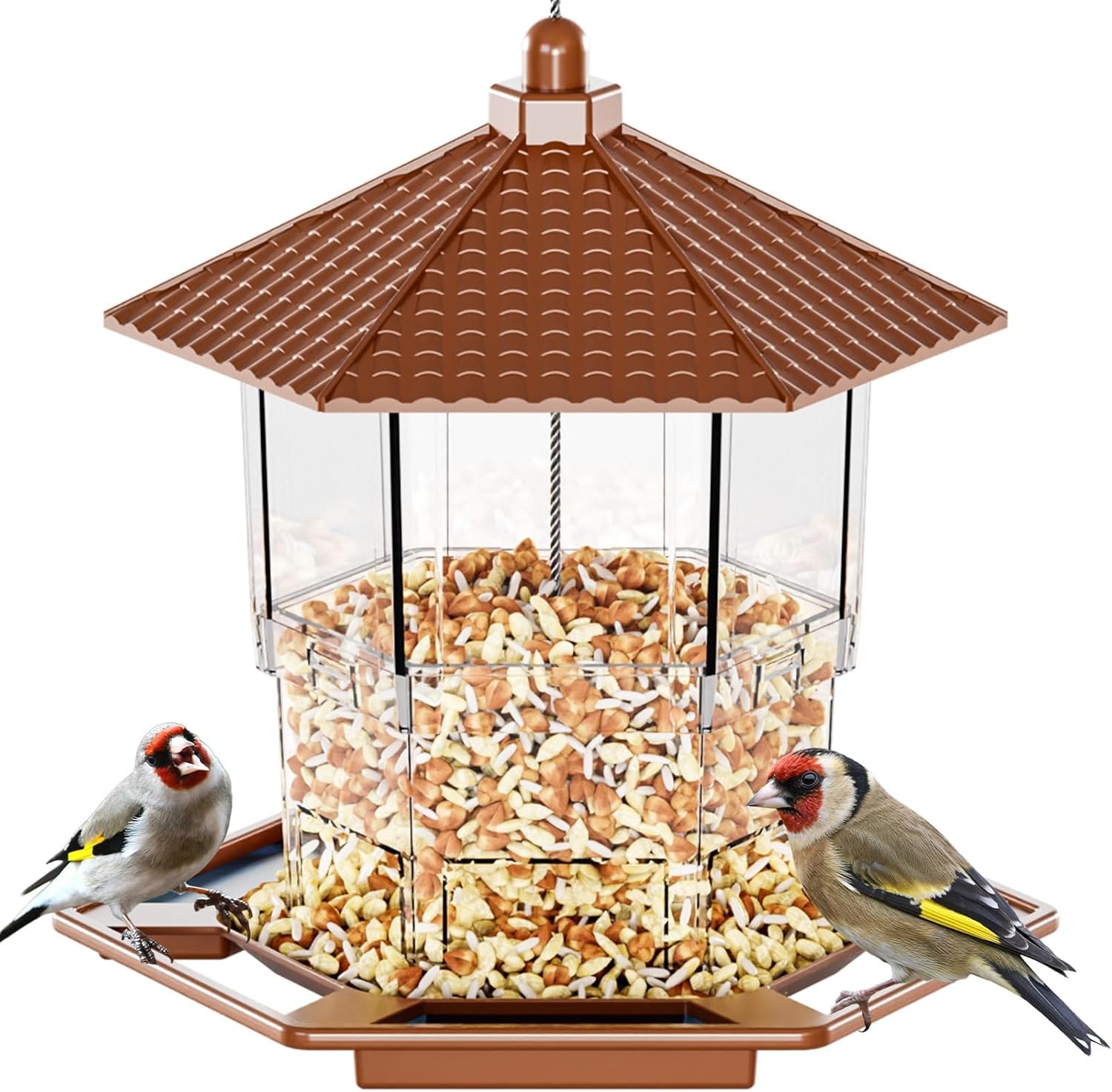 S For Outdoors Hanging,large Capacity Birdfeeders For Outsid