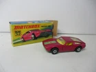 Matchbox Lesney Superfast SF32 Maserati Bora- see box & base for issues