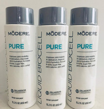 3 BOTTLES MODERE Liquid BioCell PURE 450mL - NEW/SEALED - FREE SHIPPING