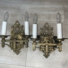 Ha Collete.Co I.N.C Par Pend Bronze Wall Sconces, Gold with 2 Lights Each