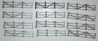 Marx 1960s Modern Farm/Battleground Barbed Wire Fence Lot Two