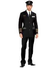 Brand New Mile High Captains Couples Adult Costume Dreamgirl 5236
